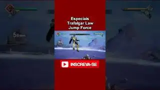 Jump Force - Especiais Trafalgar Law. #shorts