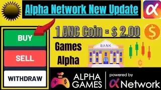 Alpha Network mining App New Update 🤑 1 ANC Coin $ 2.00 USD 🤑 letest update