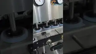 #Automatic 8 Wheels Plastic Jar #Screwing Lid# Capping #Machine, Auto #Plastic #Caps Screw #Capper