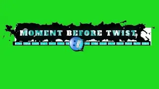 Moment Before Twist & AURA +999% #greenscreen #material #using #cupcut 