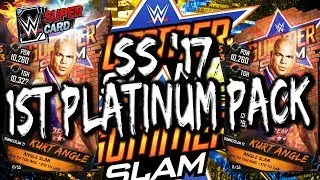 WWE SUPERCARD S3 &ndash; FIRST SUPERCARD SUMMERSLAM 17 PLATINUM PACK!!