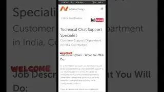 Technical chat support role 👨&zwj;💻 #jobs #workfromhome #jobcareer #remotework