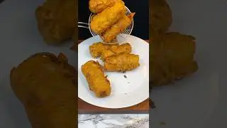 Bread Pyaaj Roll ASMR Cooking #shorts #food #cooking #asmr #recipe #crunchytreats #streetfood #snack