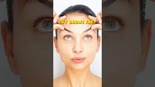 Stop Brow Drooping!#eyebrowlift#foreheadmassage#faceyoga#facialmassage#browlift #shorts