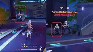 Armor Guard fools around & accidentally shoots another guard?! Gesthos (Tower of Fantasy ToF PS5)