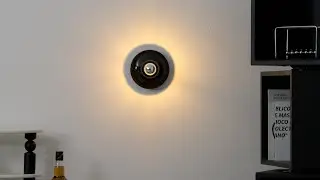 Eclipta Wall Sconce &ndash; Refined Glow, Sculptural Simplicity