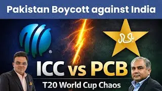 Pakistan Boycott against India | ICC vs PCB World Cup Chaos | T20 World Cup 2026 Latest Updates