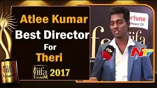 Atlee Kumar || Best Director Award for Theri Movie @ IIFA Utsavam || #IIFAUtsavam2017 || NTV