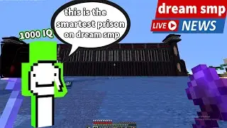 dream BUILDS THE SMARTEST PRISON on SMP l Strange virus infect citizens of lmanberg