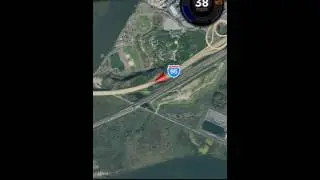 Tesla App - Location Tab - Monitoring Where and How Fast Your Car is Going!