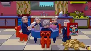 12th Doctor Performs All Character Cutscenes in LEGO Simpsons A Springfield Adventure Level Pack