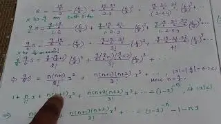 Sum the series 2 # Binomial theorem # Algebra