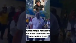 Magic Johnson First Time Hearing GoGo Music