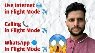 How to Use Internet & Calling in Flight Mode by Techno Suraj HD