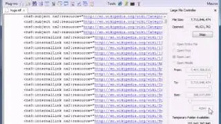 EmEditor Text Editor Large File Controller Feature