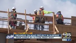 Progress reported on road project in Surprise