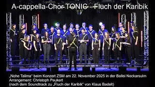 A-cappella-Chor TONIC - Fluch der Karibik (Nohe Talima) - ZSM Neckarsulm Ballei