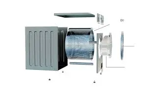 How 3D Product Animation Drives Sales | Washing Machine Exploded View