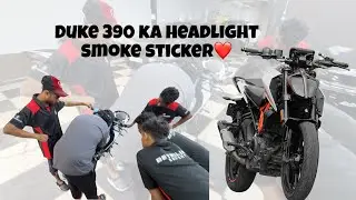 Duke 390 Smoke Headlight Sticker❤️ How is my darling🥰