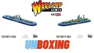 UNBOXING Victory at Sea USS Alaska and HMS Rodney