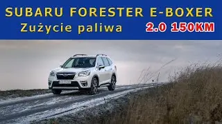 Subaru Forester e-Boxer - spalanie⛽ (fuel consumption)