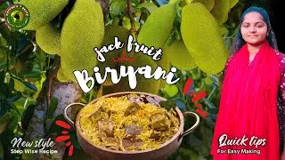 Nature-Inspired Jackfruit Biryani Recipe | Village Cooking with Fresh Ingredients