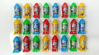 Lot's Of Mini Rocket 🚀 Candies with Free Gifts Inside | Surprises Toys Opening 😃