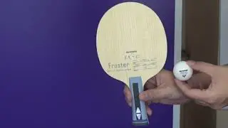 Top crisp sound: From SANWEI Froster Table Tennis Blade Sound Test