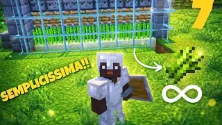 Farm di CANNE DA ZUCCHERO AUTOMATICA! Minecraft Vanilla 07