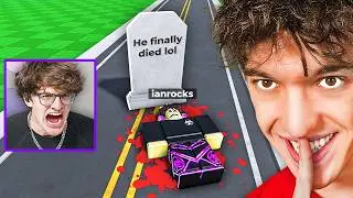Trolling My BEST FRIEND with a HATER ACCOUNT In Roblox..