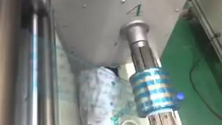 Adhesive Roll Film Tape Rotary Kiss Die Cutting Machine And Rewinding