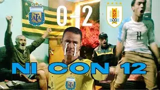ARGENTINA 0 VS URUGUAY 2 / REACCIÓN DE HINCHAS @Ton6as