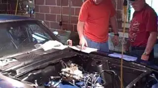 1968 Mustang Starting for 1st time after fire damage