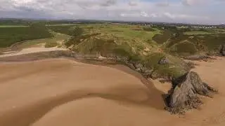 Pennard Castle, Wales uk, Chris quick.
