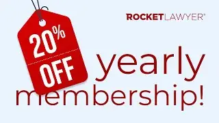 Save BIG on Legal Help with ROCKET LAWYER's 20% OFF Deal!