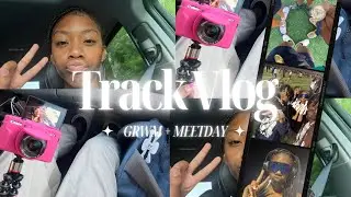 HIGH SCHOOL TRACK MEET : GRWM + VLOG
