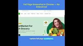 Need to capture a full webpage as a screenshot? #coding #interviews #javascript #react #reactjs