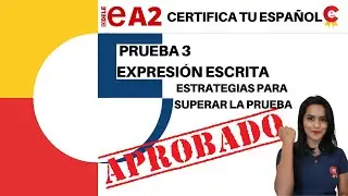 👉🏼¿Cómo ser aprobado en la prueba 3 de Expresión e Interacción Orales DELE A2? ✅