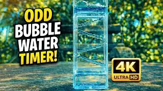 So Satisfying! Blue Liquid Spiral Timer