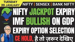 NIFTY & BANK NIFTY PREDICTION AND ANALYSIS FOR TUESDAY, 20 JANUARY 2026 | MARKET ANALYSIS TOMORROW