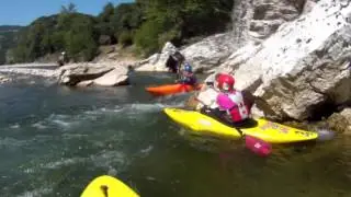 Kayaking the Ardeche - Vallon to St Martin