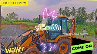 Bs5 New  model AC cabin Review in tamil/New model JCB machine #jcb3dx #automobile