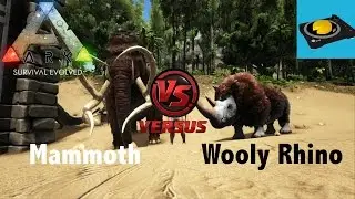 ARK INSIGHT!! --  Mammoth vs Wooly Rhino!