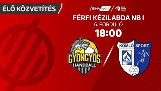 HE-DO B Braun Gyöngyös – Carbonex-Komló | férfi K&H Liga | 6. forduló