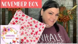 Teakberry Stationery Box // November 2021 Box Unboxing