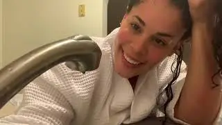 ASMR MY MOM WASHES MY HAIR IN THE SINK