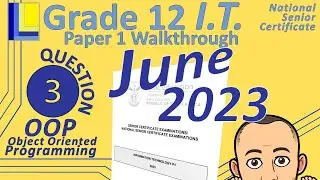Information Technology | Grade 12 | Paper 1 June 2023 | Question 3