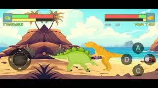 T-rex Fight 😈 Dinosaurs 🦖🦕