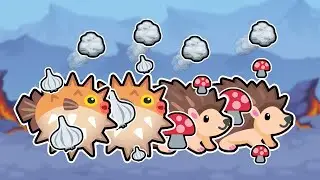 NUKING the enemy with the HEDGEHOG and BLOWFISH combo in Super Auto Pets