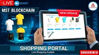 MST BLOCKCHAIN Shopping Portal | Live Product Purchase #smartprojectmst